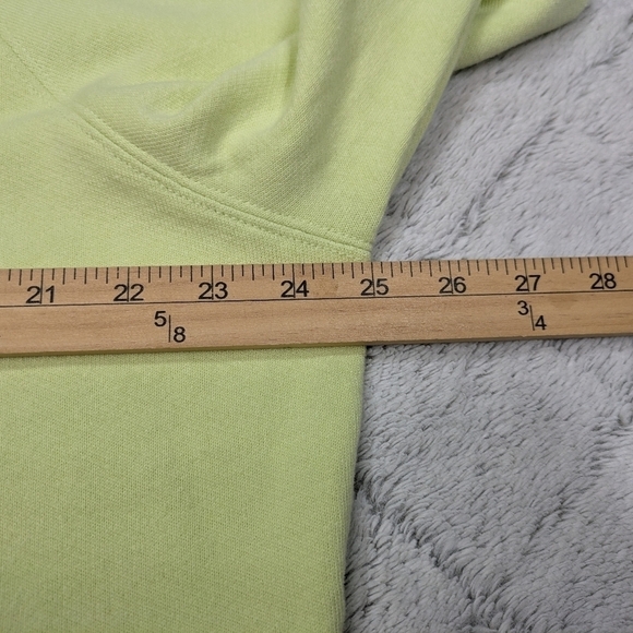 ATM Hoodie Men's XL Green Neon Cotton French Terry Anthony Thomas Melillo Raglan - Picture 5 of 8